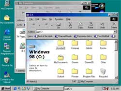 Windows98画面【0から楽しむパソコン講座】